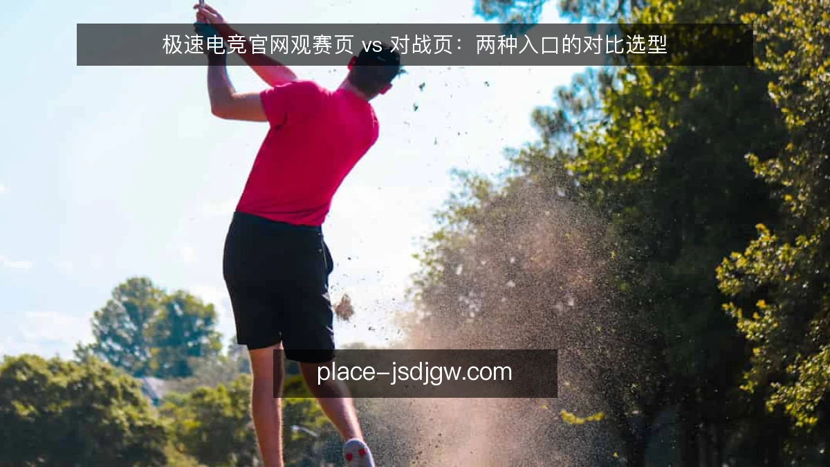 极速电竞官网观赛页 vs 对战页：两种入口的对比选型